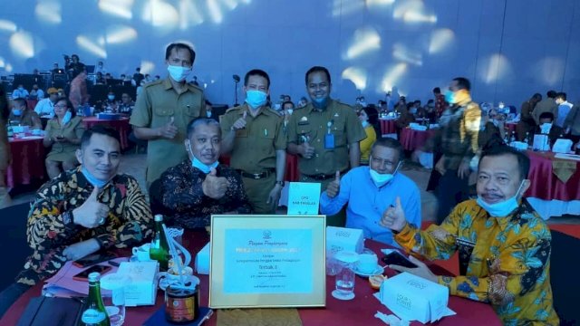 Geliatkan Sektor Perdagangan, Kabupaten Takalar Raih Juara II di Forum Pinisi Sultan Award
