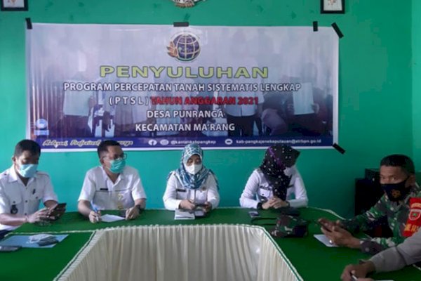 Di Pangkep, Ratusan Bidang Tanah Bakal Dapat Sertifikat Gratis