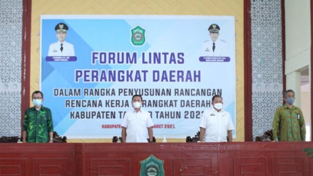 Bupati Takalar Syamsari Paparkan Manajemen Kolaboratif di Depan Para Kepala OPD