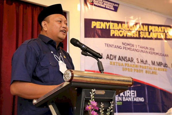 Bukan Cuma OKP, Ady Ansar Dorong Pemda Juga Fasilitasi Komunitas Anak-anak Muda