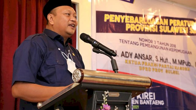 Bukan Cuma OKP, Ady Ansar Dorong Pemda Juga Fasilitasi Komunitas Anak-anak Muda