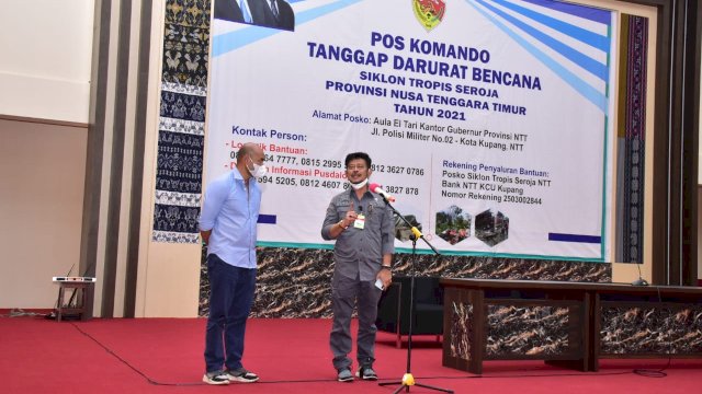 Mentan SYL Kucurkan Bantuan dan Tinjau Lahan Pertanian Terdampak Bencana Alam di NTT