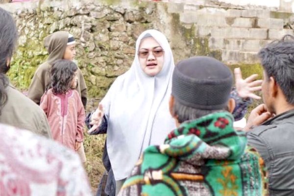 Dicurhati Soal Infrastruktur Saat Reses, Legislator Gerindra Sulsel Vonny Langsung Tinjau Langsung