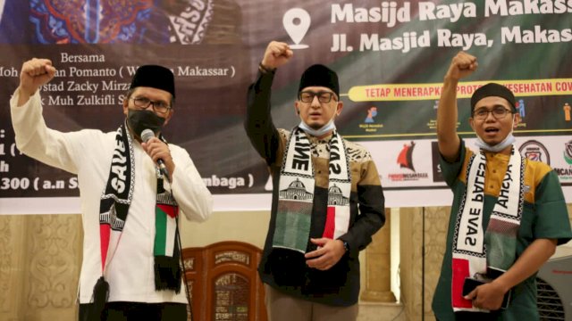 Road Show Penggalangan Dana, Walikota Danny Dikukuhkan Jadi Duta Rumah Dai Palestina