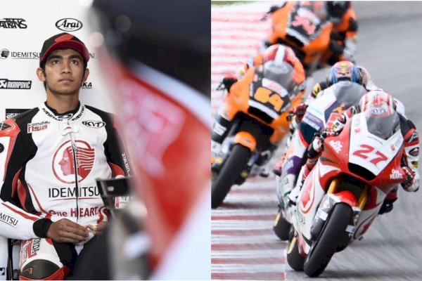 Moto3 Italia: Pembalap Asal Bulukumba Andi Gilang Ketagihan Raih Poin