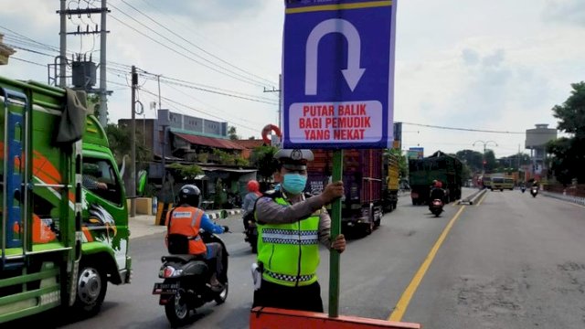 Dua Hari Larangan Mudik, Polri Sudah Putar Balik 32.825 Kendaraan