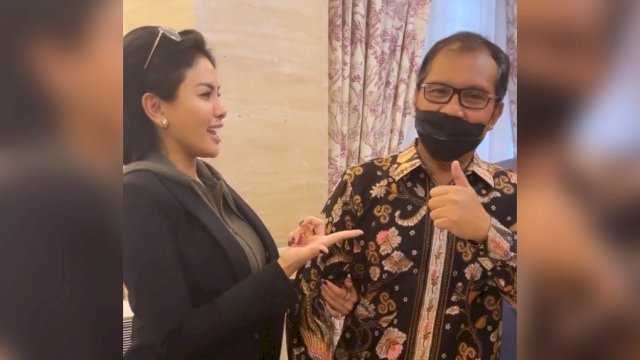 Sembuh dan Langsung Terbang ke Makassar Temui Walikota Danny, Nikita Mirzani: Ayah Angkat Aku