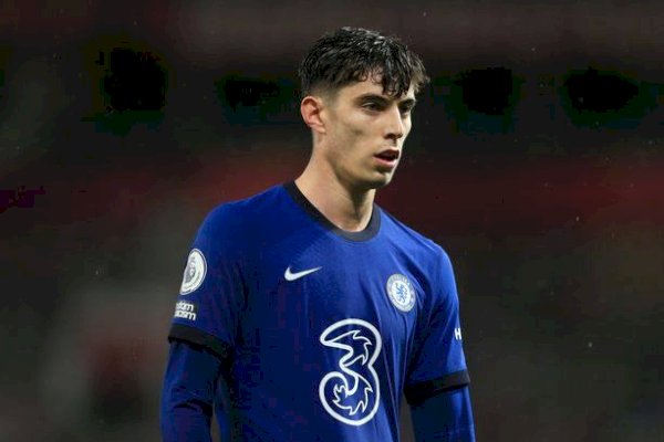 Kai Havertz Bawa Chelsea Unggul 1-0 atas Manchester City di Babak Pertama