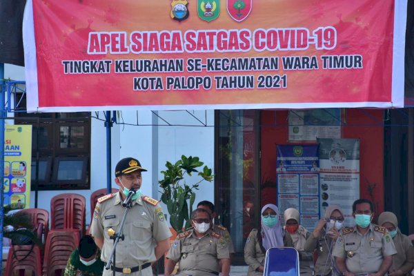 Pimpin Apel, Sekda Palopo Ajak Tangkal Hoax Soal Vaksin Covid-19