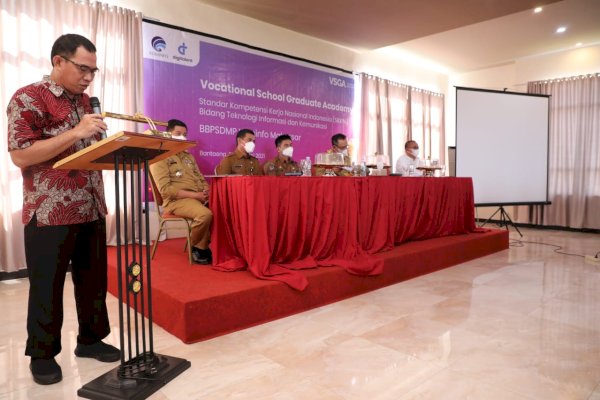 Gelar Sertifikasi VSGA, Diskominfo Pemkab Bantaeng Lahirkan Tenaga IT Standar Internasional