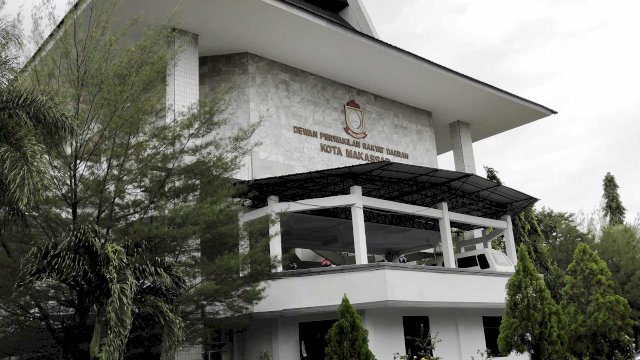 Gedung DPRD Makassar.