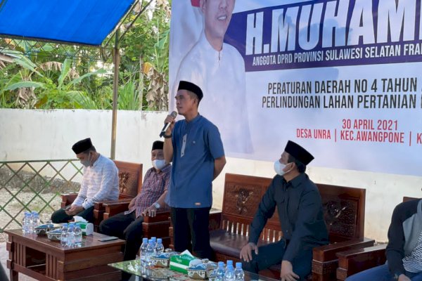 Sosper Soal Lahan Pertanian, Legislator NasDem Sulsel Muhammad Bicara Pupuk hingga Gabah