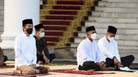 Salat Idul Fitri di Istana Bogor, Jokowi Diimami Paspampres