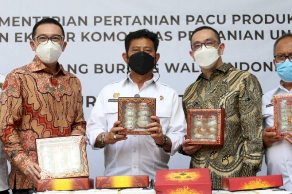 Pacu Ekspor Sarang Burung Walet, SYL Kunjungi Rumah Prosesing di Jawa Timur