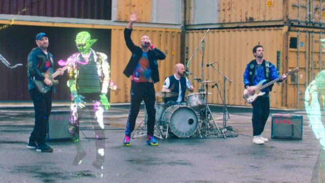 Coldplay in &ldquo;Higher Power&rdquo; video
