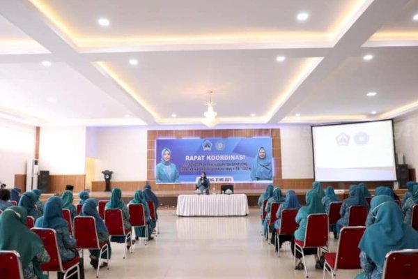 TP PKK Bantaeng Gelar Rakor Dirangkaikan Halal Bi Halal