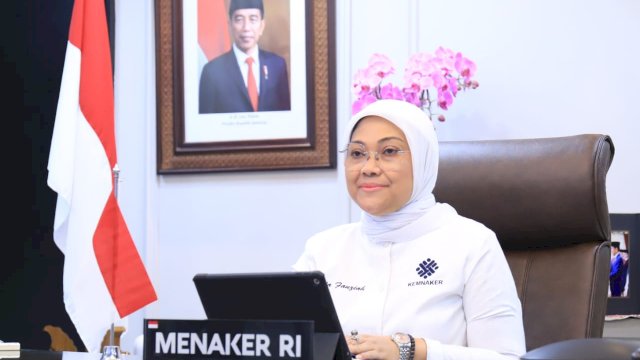 Menteri Ketenagakerjaan (Menaker) Ida Fauziyah.