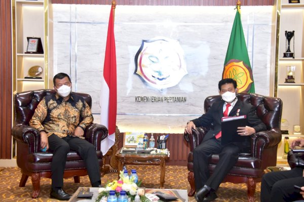 Temui Mentan SYL, Bupati Bulukumba Bahas Program Peningkatan Produksi Hingga Ekspor