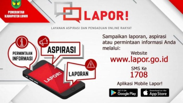 Tingkatkan Layanan Informasi, Pemkab Luwu Kini Punya Aduan Online LAPOR