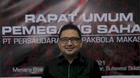 Appi Kembali Jabat Dirut PT PSM Makassar