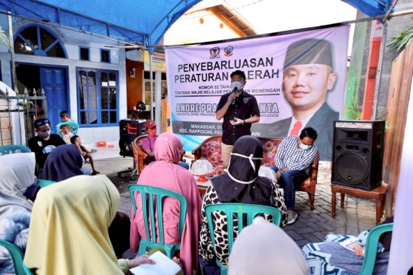 Momen Hardiknas, APT Bicara Pentingnya Pendidikan Anak di Hadapan Warga Rappocini