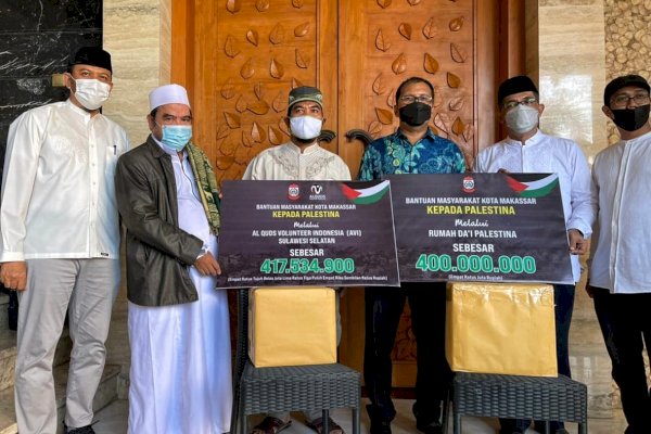 Warga Makassar Kumpulkan Rp800 Juta Lebih untuk Disumbangkan ke Palestina