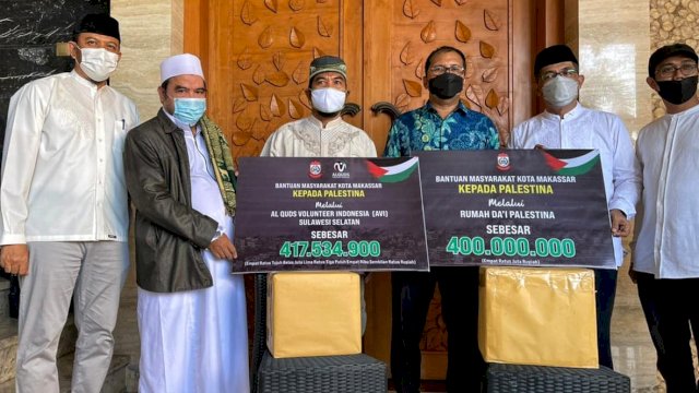 Warga Makassar Kumpulkan Rp800 Juta Lebih untuk Disumbangkan ke Palestina