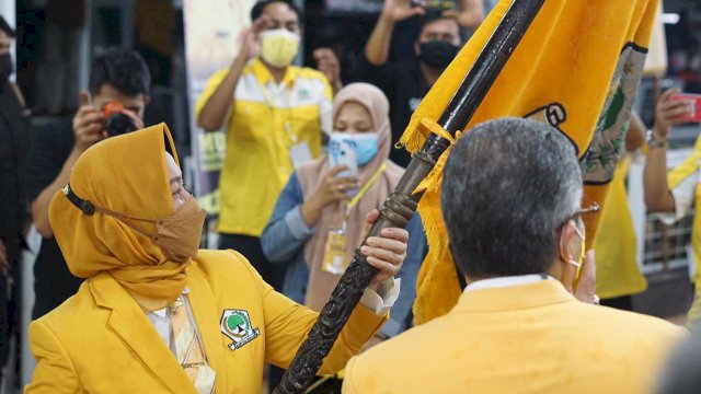 Andi Kartini Terpilih Aklamasi Ketua Golkar Sinjai, Taufan Pawe: Harus Maju Jadi Calon Bupati