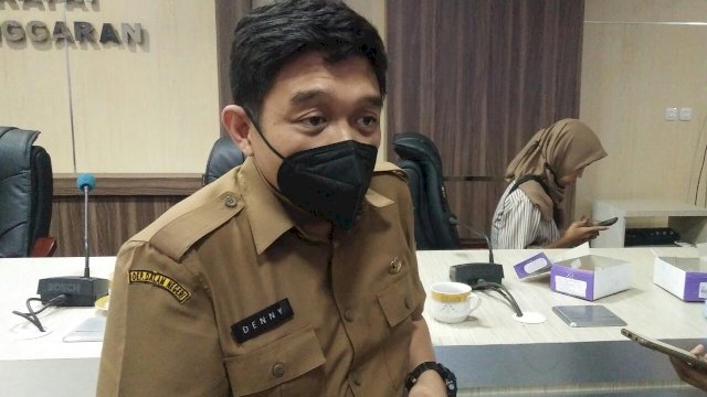 Kepala Bidang Aplikasi dan Informasi Diskominfo Makassar, Denny Hidayat.