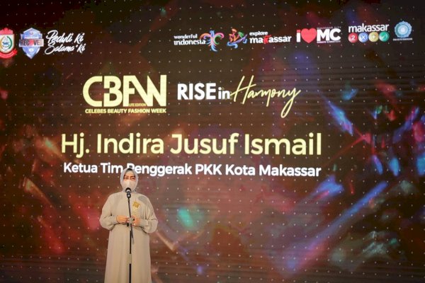 Indira Buka Celebes Beauty Fashion Week, Apresiasi Penerapan Protokol Kesehatan yang Ketat