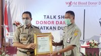 PMI Beri Penghargaan Kementan Tepat di Hari Donor Sedunia