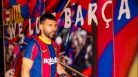 Aguero Resmi Gabung Barcelona