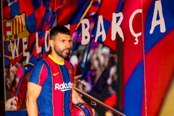 Aguero Resmi Gabung Barcelona