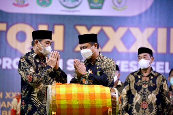 Tutup STQH XXXII, Plt Gubernur Sulsel : Penghafal Al-Qur’an Kebanggaan Orang Tua dan Modal Dunia Akhirat