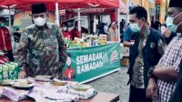 Bupati Luwu Basmin Mattayang Pantau Langsung Pasar Murah di Sentra IKM Barimbing