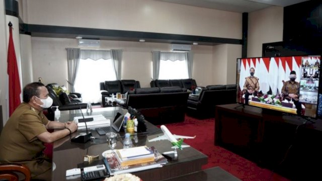 Usai Rakor dengan Kepala Daerah se Indonesia, Bupati Luwu Basmin Mattayang Paparkan Pesan Presiden Jokowi