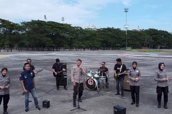 Polsek Panakkukang Makassar Bakal Rilis Video Klip Lagu Salam Presisi