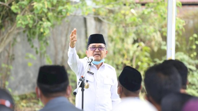 Pasang Batu Pertama, Judas Amir Mulai Pembangunan SMP 8 Palopo&nbsp;