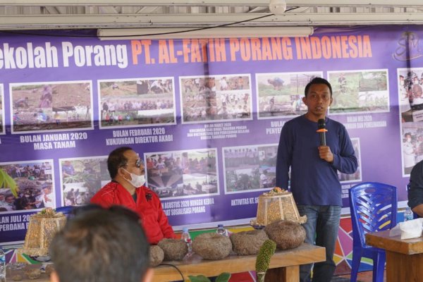 Anggota DPRD hingga Pejabat Pemprov Sulut Datang Belajar Budidaya Porang di Kebun Syaharuddin Alrif
