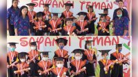 Sederhana dan Serunya Acara Wisuda TK Karunadipa Palu Sulteng Saat Pandemi Covid-19