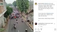 Ribuan Pendukung Rizieq Shihab Long March, Netizen: Klaster Baru