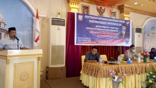 Sosialisasi Perda Soal Pengelolaan RTH, Syamsuddin Raga Tekankan Pentingnya Menjaga Lingkungan