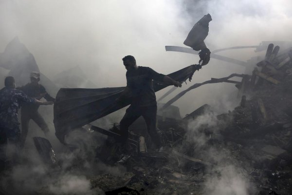 Ledakan Pasar di Jalur Gaza: 1 Orang Tewas, Rumah dan Toko Rusak