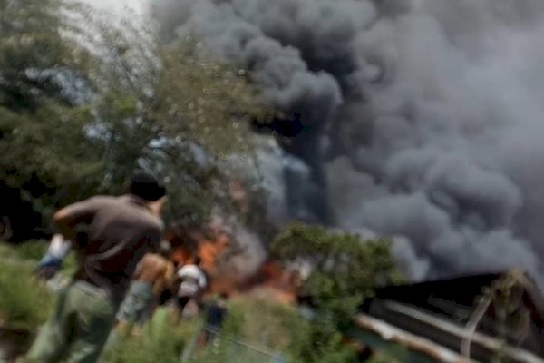 Kebakaran Lagi, 7 Rumah Jadi Arang di Jalan Rappocini Raya Makassar