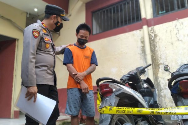 Tak Pernah Jera, Residivis Curanmor di Makassar Ini Lagi-lagi Diringkus Polisi