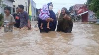 Banjir Kepung Dua Desa di Luwu Sulsel, Rendam Rumah, Fasilitas Umum dan Nyaris Menewaskan Seorang Pengendara