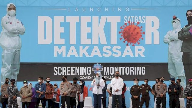 Launching Satgas Detector Bersama Danny, Fatmawati Rusdi : Tim Makassar Recover Persuasif Turun ke Masyarakat