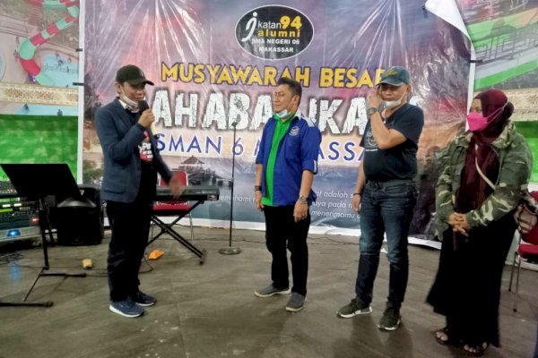 Rudianto Lallo Minta Alumni SMA 6 Makassar di Setiap Angkatan Segera Bentuk Kepengurusan