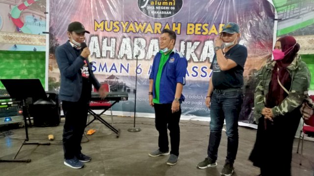 Rudianto Lallo Minta Alumni SMA 6 Makassar di Setiap Angkatan Segera Bentuk Kepengurusan