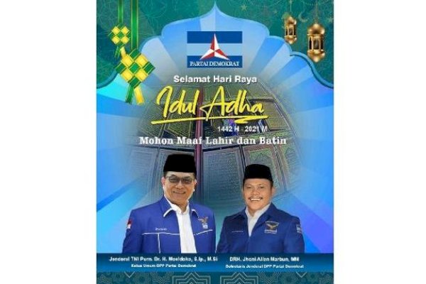 Kembali Memanas, Ruhut Sitompul Unggah Ucapan Selamat Idul Adha Moeldoko Sebagai Ketum Demokrat